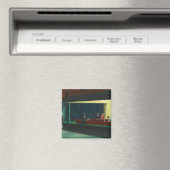 Nighthawks - Edward Hopper Magneet (Insitu (Vaatwasser))