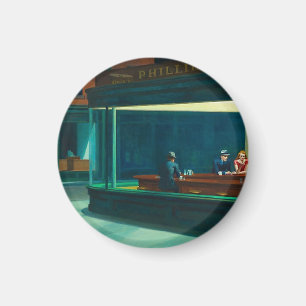 Nighthawks Edward Hopper Magneet