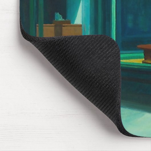 Nighthawks Edward Hopper Muismat (Hoek)