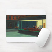 Nighthawks - Edward Hopper Muismat (Met muis)