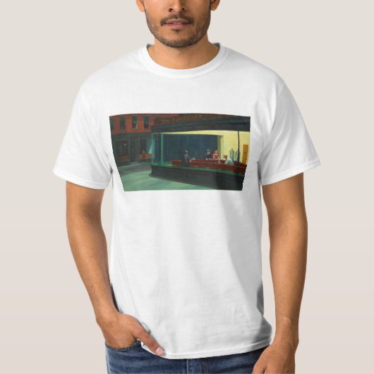 Nighthawks - Edward Hopper T-shirt (Voorkant)