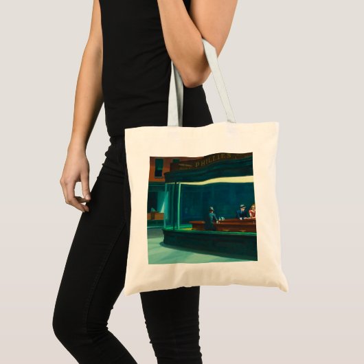 Nighthawks Edward Hopper Tote Bag (Voorkant (product))