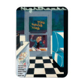 Nighthawks Fridge Magnet Magneet (Verticaal)