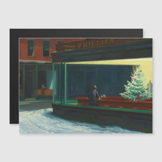 Nighthawks met Kerstmis (Voorkant / Achterkant)