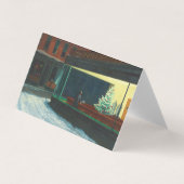 Nighthawks met Kerstmis Kaart (Voorkant)