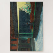 Nighthawks met Kerstmis Legpuzzel (Verticaal)