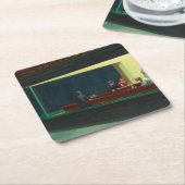 Nighthawks-schilderij van Edward Hopper Kartonnen Onderzetters (Schuin)