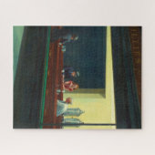 Nighthawks-schilderij van Edward Hopper Legpuzzel (Horizontaal)