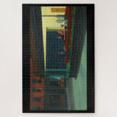 "Nighthawks" van Edward Hopper Jigzaag Puzzle Legpuzzel (Verticaal)