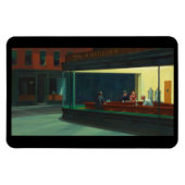 "Nighthawks" van Edward Hopper Magnet Magneet (Horizontaal)