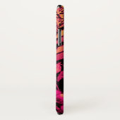 NIGHTINGALE MET ROZEN MONOGRAM, roze zwart geel Case-Mate iPhone Case (Achterkant / rechts)