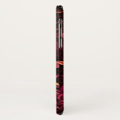NIGHTINGALE MET ROZEN MONOGRAM, roze zwart geel Case-Mate iPhone Case (Achterkant/links)