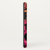 NIGHTINGALE MET ROZEN MONOGRAM, roze zwart geel Case-Mate iPhone Case (Achterkant/rechts)