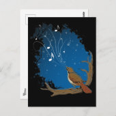 Nightingale Song Briefkaart (Voorkant / Achterkant)