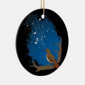 Nightingale Song Keramisch Ornament (Rechts)