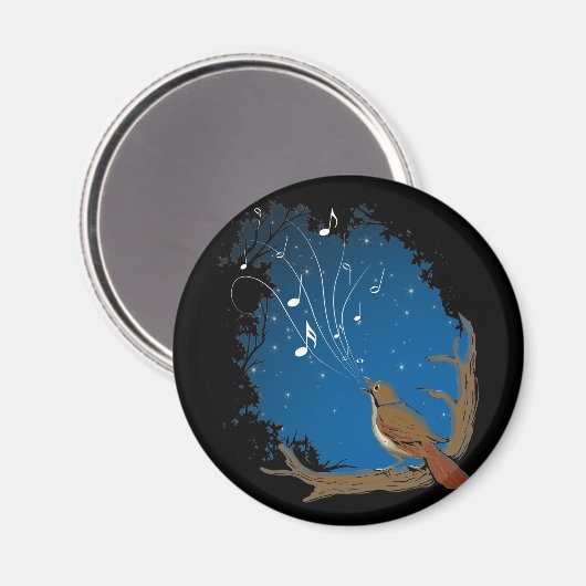 Nightingale Song Magneet (Voorkant / Achterkant)