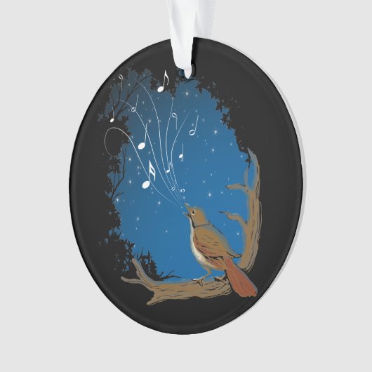Nightingale Song Ornament (voorkant)
