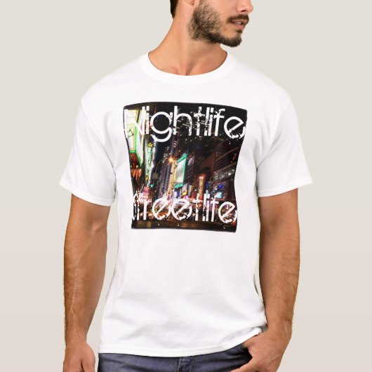 NightlifeStreetlife T-shirt (Voorkant)