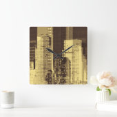 Nightline III Vierkante Klok (Huis)