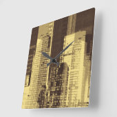 Nightline III Vierkante Klok (Hoek)