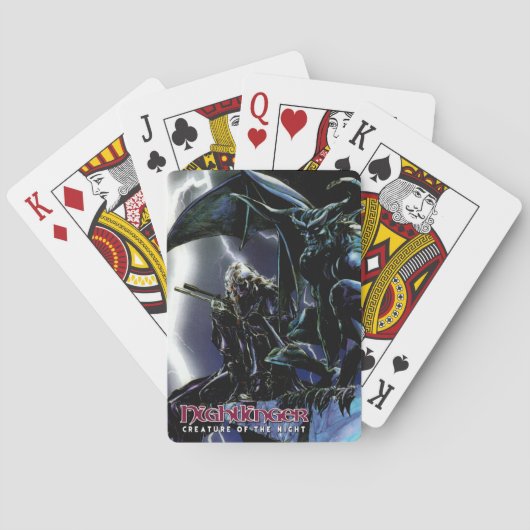 Nightlinger-speelkaarten Pokerkaarten (Achterkant)