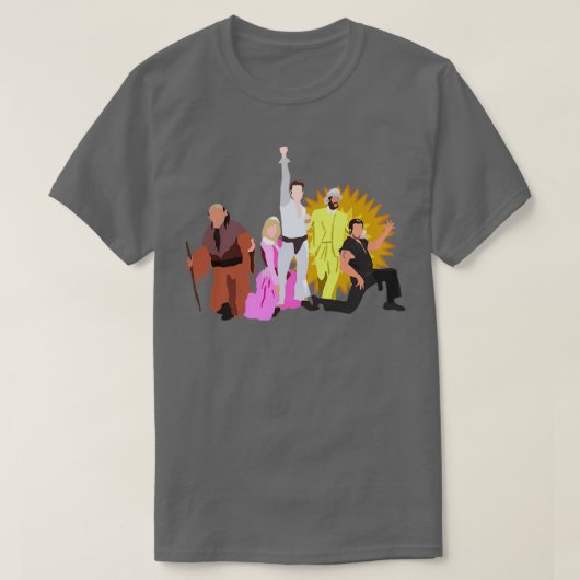 Nightman en Dayman T-shirt (Design voorkant)