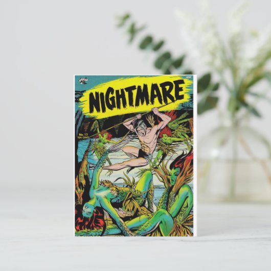 Nightmare 1 briefkaart (Staand voorkant)