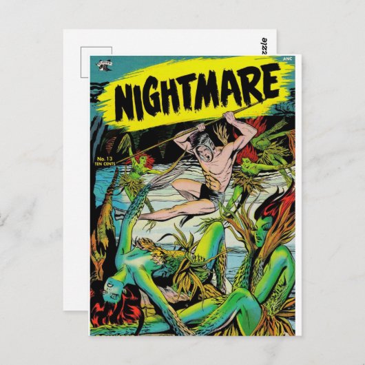 Nightmare 1 briefkaart (Voorkant / Achterkant)