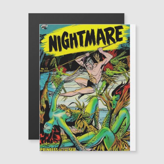Nightmare 1 briefkaart (Voorkant / Achterkant)