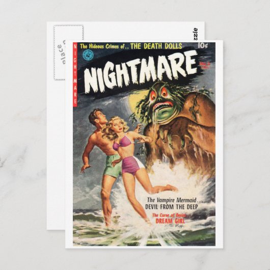 Nightmare #2 briefkaart (Voorkant / Achterkant)