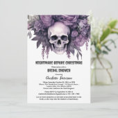 Nightmare before Christmas Bridal Shower Kaart (Staand voorkant)