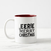 Nightmare Before Christmas" Mug – Spooky & Fun Tweekleurige Koffiemok (Links)