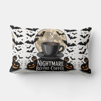 Nightmare Before Coffee Halloween Kussen