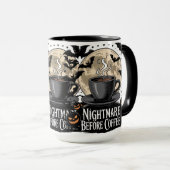 Nightmare Before Coffee Halloween Mok (Voorkant rechts)