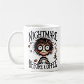 Nightmare Before Coffee Koffiemok (Links)