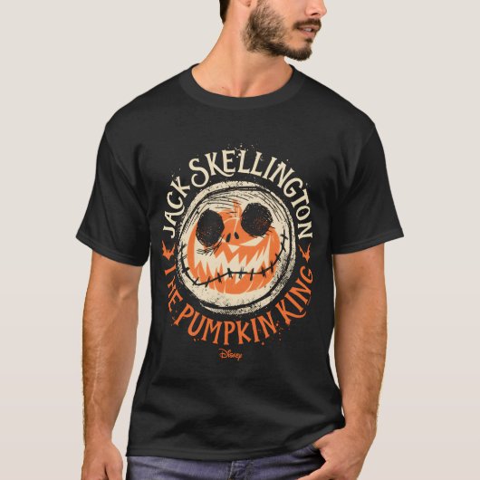 Nightmare Before Jack ellington Pumpkin King frien T-shirt (Voorkant)