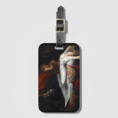 Nightmare beroemd gemaakt door Henry Fuseli Gothic Bagagelabel (Voorkant (verticaal))