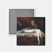 Nightmare beroemd gemaakt door Henry Fuseli Gothic Magneet (Voorkant / Achterkant)