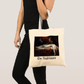Nightmare beroemd gemaakt door Henry Fuseli Gothic Tote Bag (Voorkant (product))