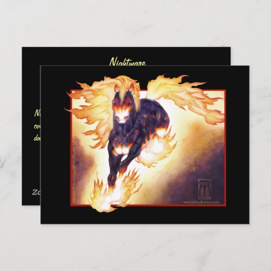 Nightmare Briefkaart (Voorkant / Achterkant)