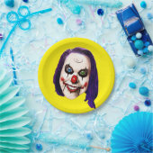 Nightmare Clown Self Portret Papieren Bordje (Feest)