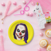Nightmare Clown Self Portret Papieren Bordje (Feest)