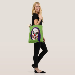 Nightmare Clown Self Portret Tote Bag
