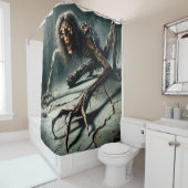 Nightmare Creature Douchegordijn (In situ)