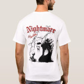 Nightmare – Dark Fantasy Art Design T-shirt (Achterkant)
