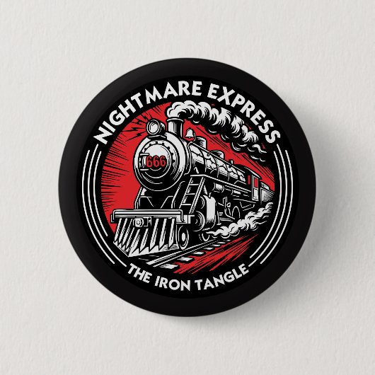 Nightmare Express | Dungeon Crawler Carl Ronde Button 5,7 Cm (Voorkant)