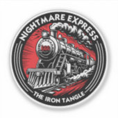 Nightmare Express | Dungeon Crawler Carl Sticker (Voorkant)