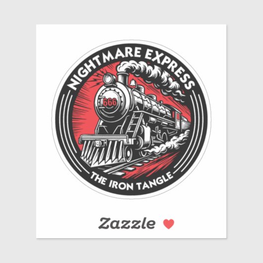 Nightmare Express | Dungeon Crawler Carl Sticker (Vel)