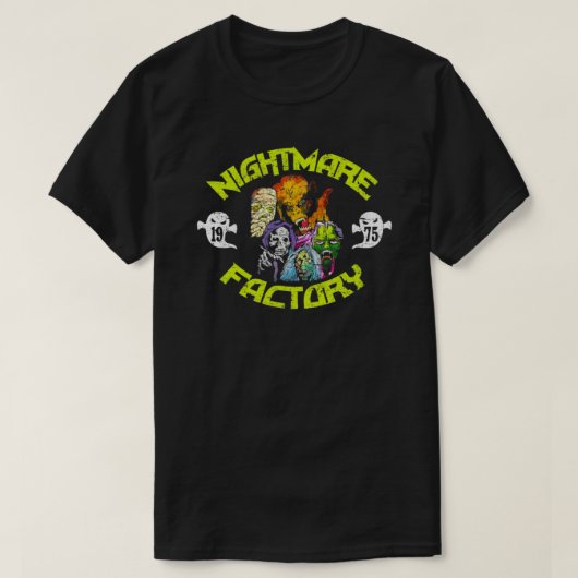 Nightmare Factory noodlijdend T-shirt (Design voorkant)