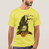 Nightmare Fest: Een beklijvende Halloweenviering T-shirt (Voorkant)